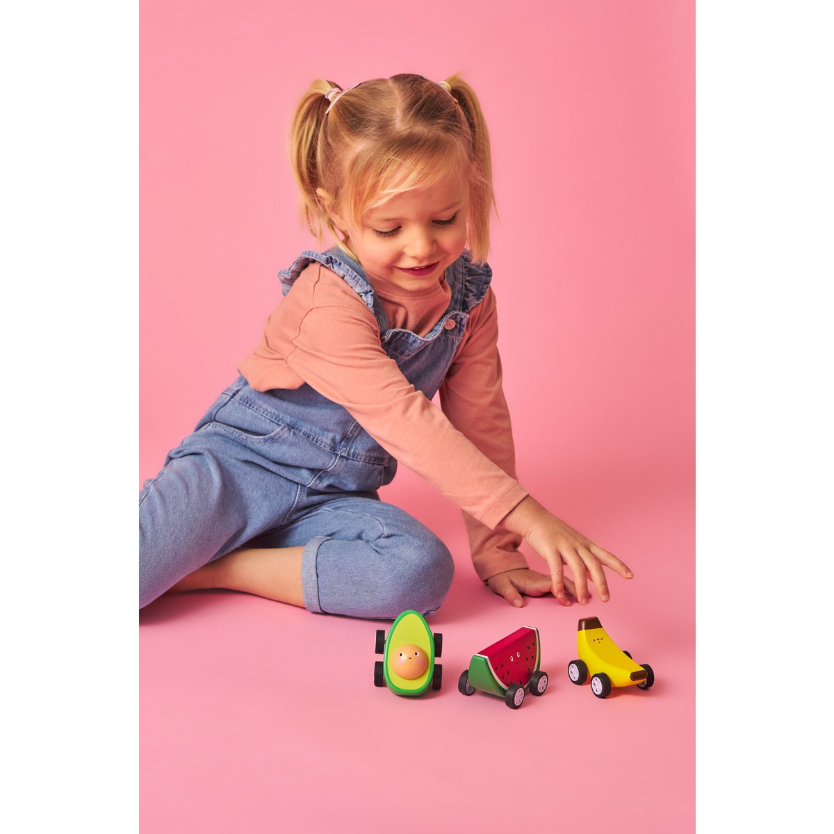 Kidoki Fruit-Fun Pullback Cars