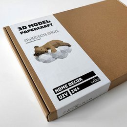 DIY Schlafbär – Braun