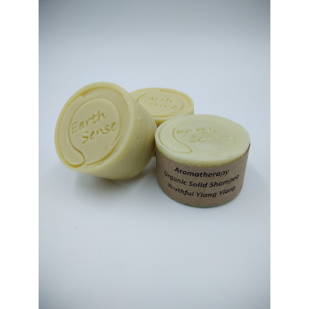 Bio -zertifizierter Ausgleich solides Shampoo - Ylang Ylang - Normal & alle Haartypen 60g