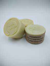 Bio -zertifizierter Ausgleich solides Shampoo - Ylang Ylang - Normal & alle Haartypen 60g