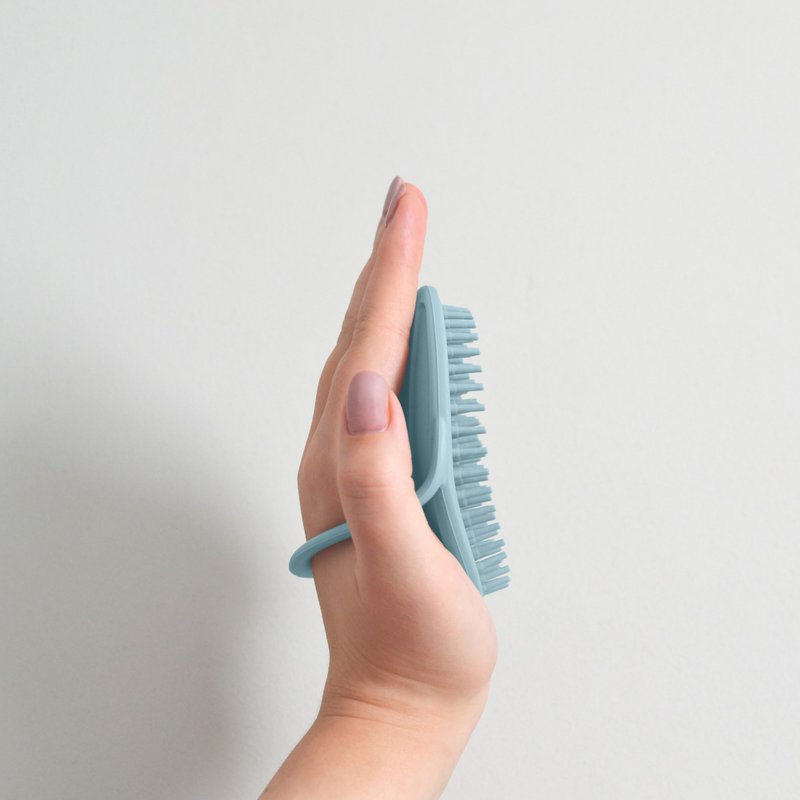 Bath brush blue