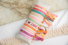 Pulsera de cinta feliz