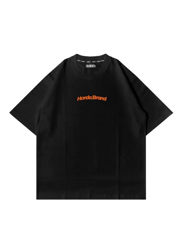Risk T-Shirt Nera 100% Cotone Made in Italy | Horda Brand