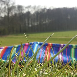 Inca tæppe, tyk kvalitet - Sol