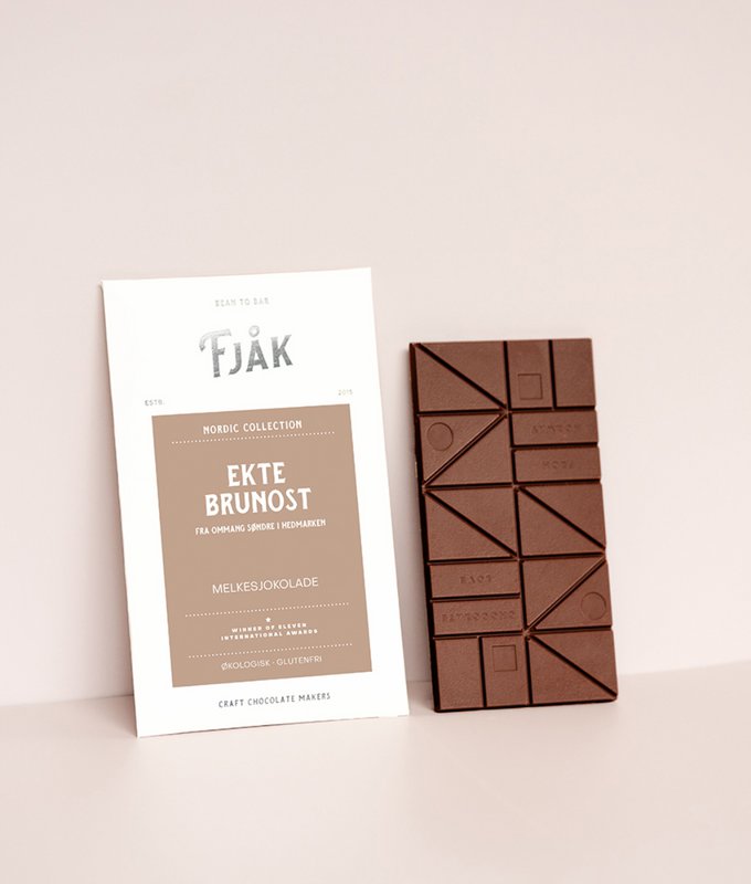Norwegian Brown Cheese (45% milk) BIO