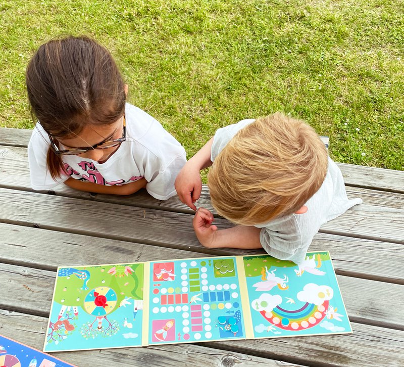 Juego de Mesa Magnético To Go - Ludo - Unicornios