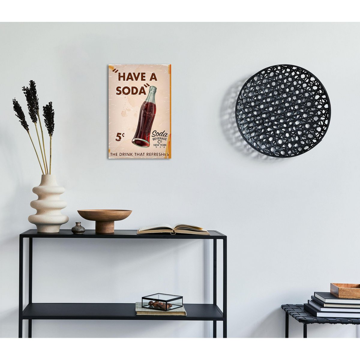 Blechschild - Have A Soda 20x30cm