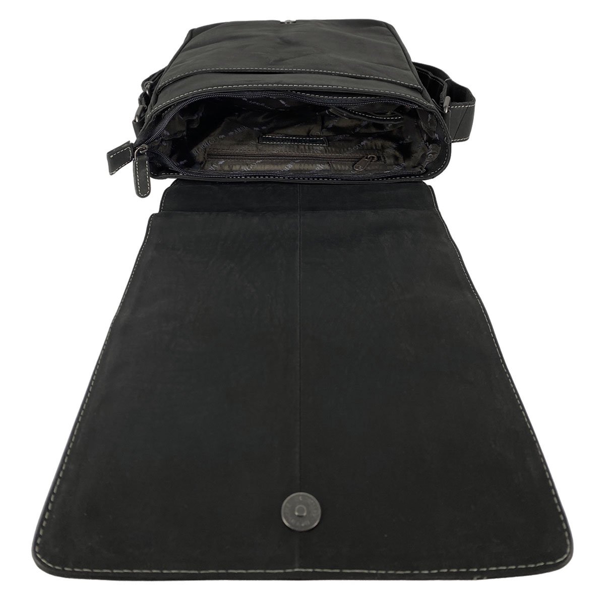 Sac Bandoulière En 3 Couleurs - Bandoulière - Cuir De Buffle - En 3 Couleurs