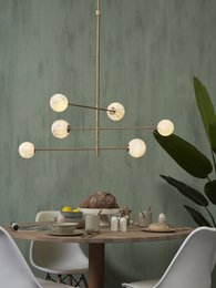 Hanglamp Carrara 3-arm, guld