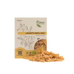 100% organic chickpea flour, suitable for pasta making. Gluten-free, high in protein and fiber.