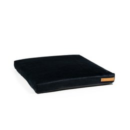 "Otto" black dog bed with orthopaedic mattress
