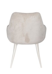 Chaise de salle à manger Ivy - Côtelé Beige