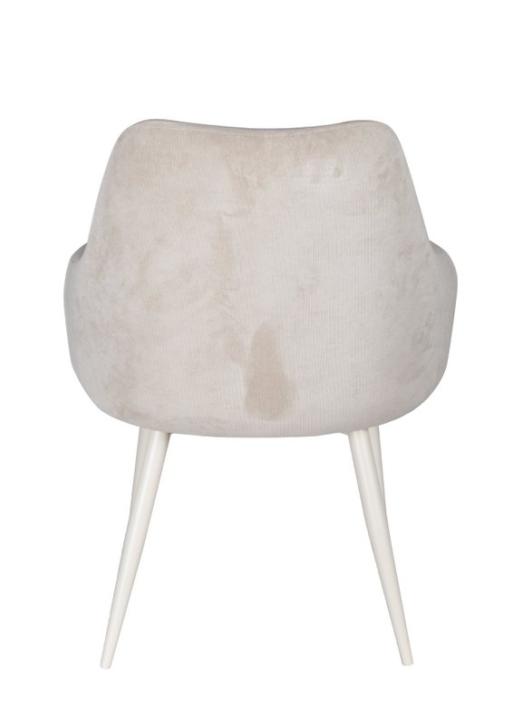 Chaise de salle à manger Ivy - Côtelé Beige