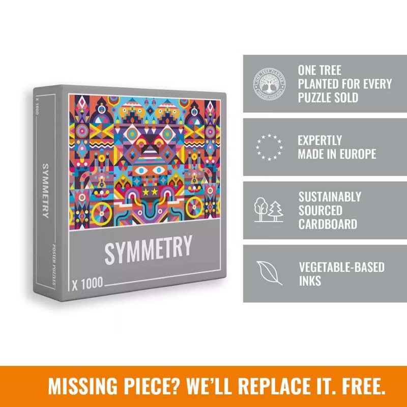 Puzzle Symétrie (1000 pièces)