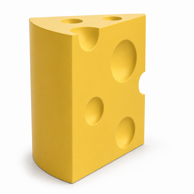 Cheese Slice Side Table
