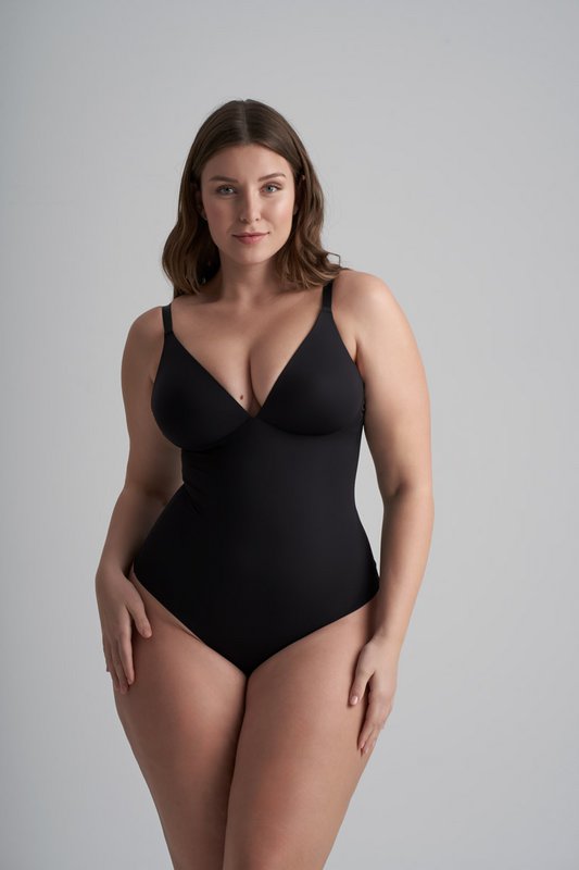 Sculpting Bodysuit Wire Free Black