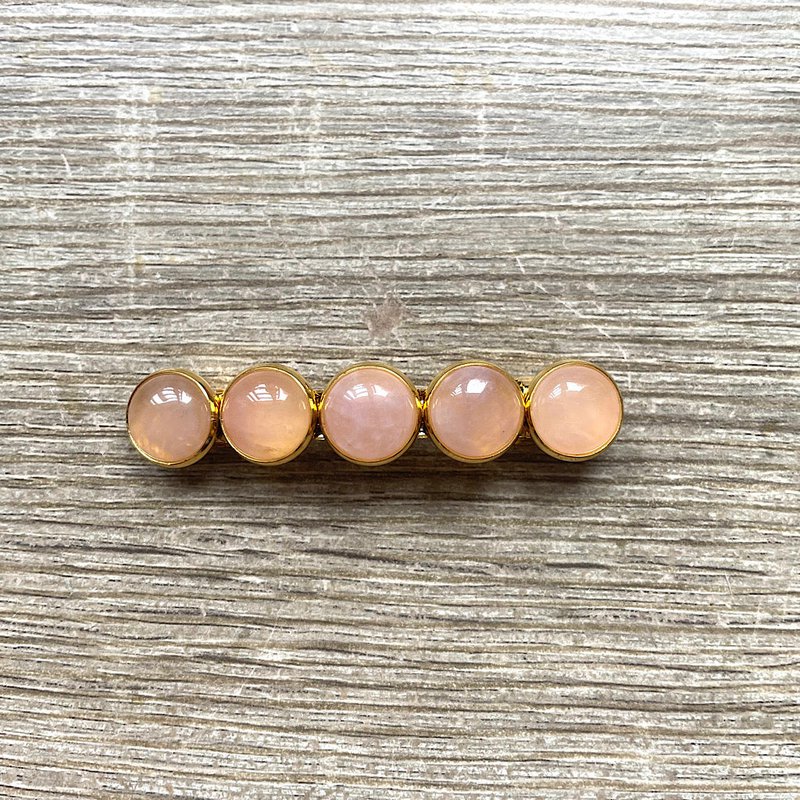 Estelle natural stone barrette