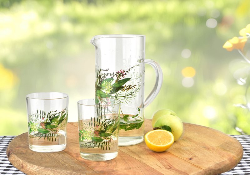 IDYLLIC Set of 6 glasses, 420 ml