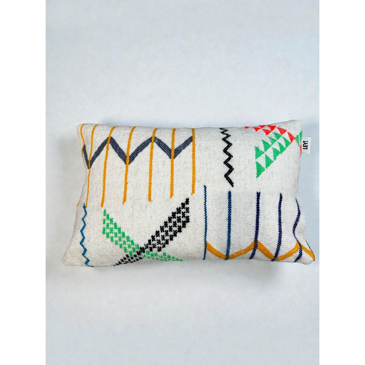 LEI! - Kissen - Kleurrijke lijn - 40 x 60