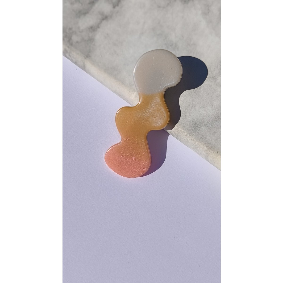 ⋒ RESIN HAIR CLIP PACK - NUDE (12 ITEMS) ⋒