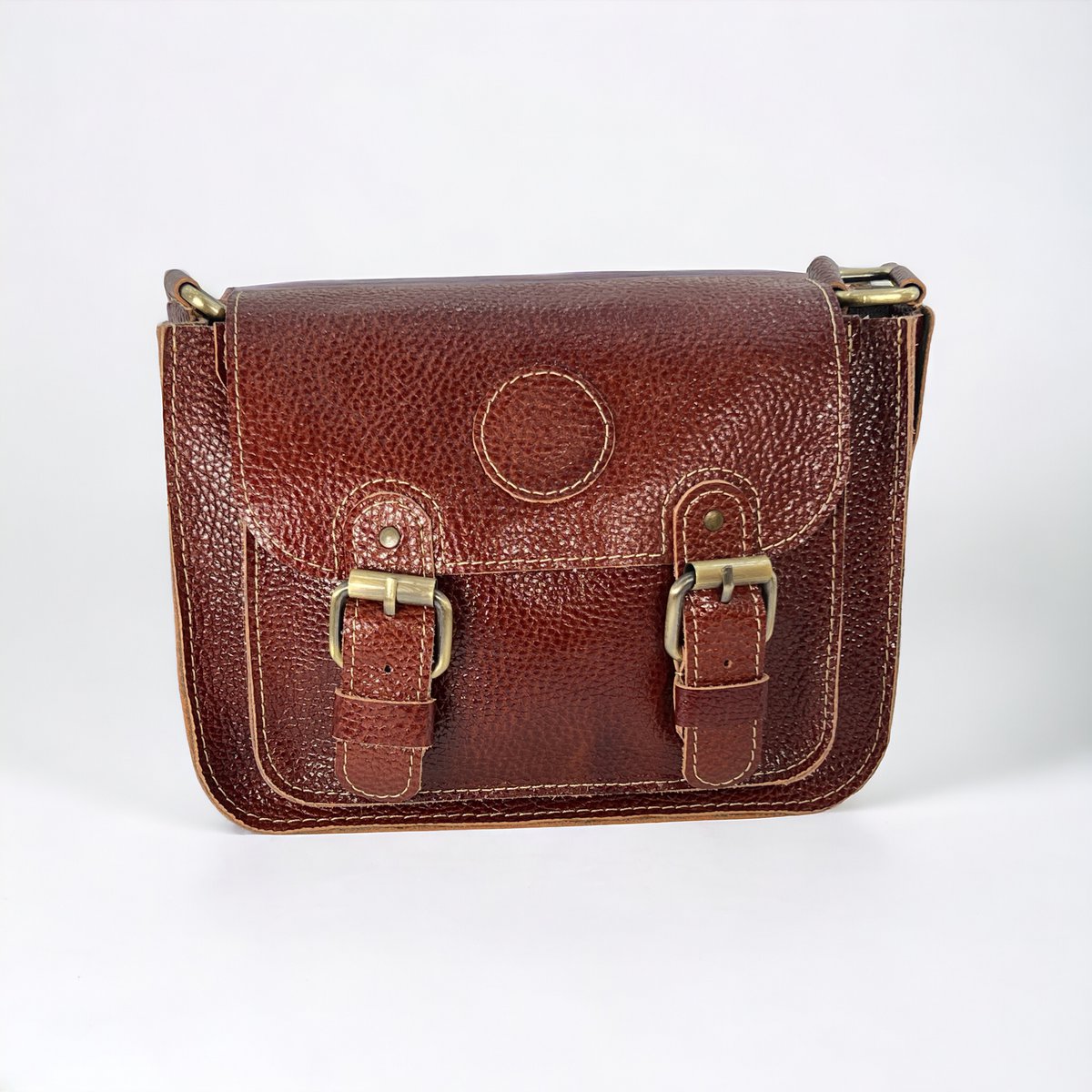 Handmade Genuine Leather Crossbody Bag