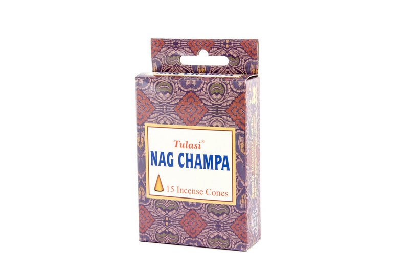CONO INCENSO SET 15 AROMA 7X2X13 NAG CHAMPA IN82763