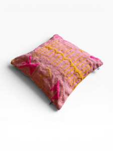LEY! Kissen - Colorful Line - Terracotta Edition - 60 x 60