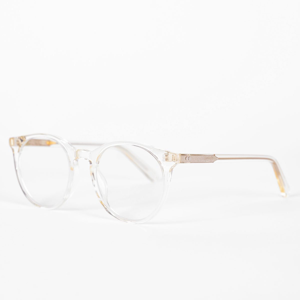 Cat model blue light blocking glasses, acetate frame, invisible color