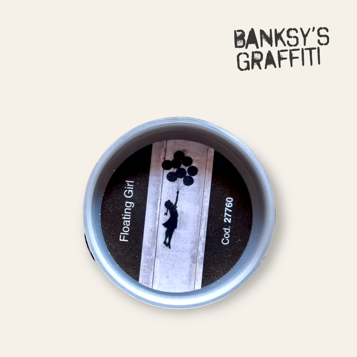 Banksy Door Sticker (83x210cm) - Floating Girl