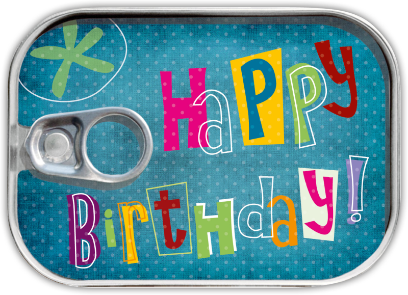 Puede enviar por correo "Feliz cumpleaños"