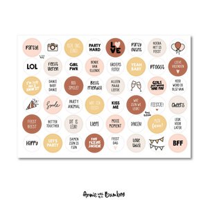 Stickervel - Party