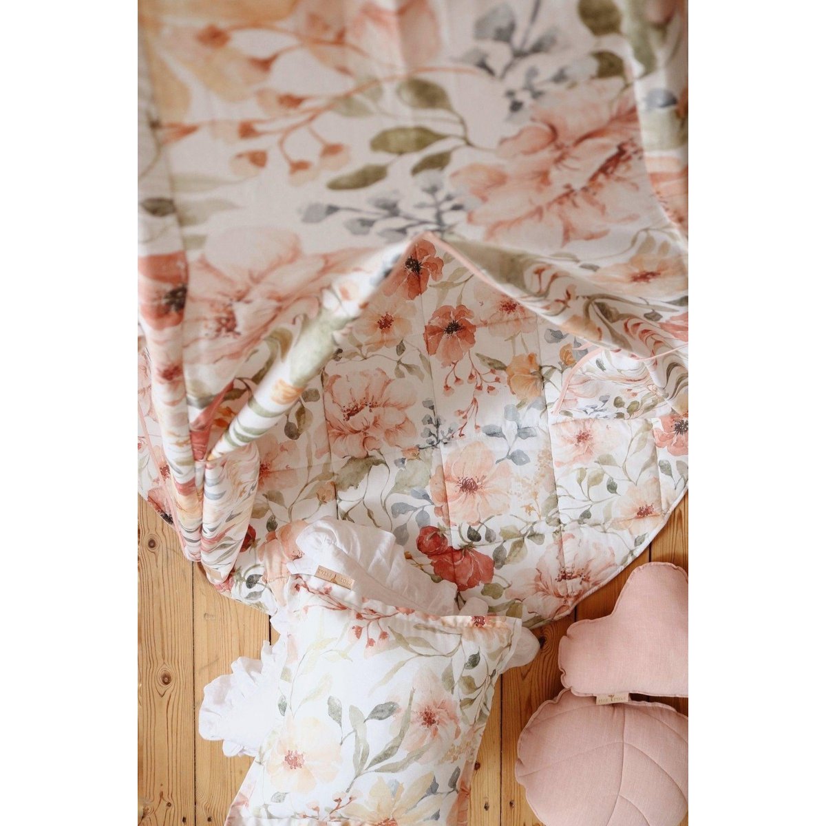 Tipi- und Mattenset „Flower Power“