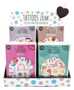 Toonbankdisplay kindertattoo (64 stuks)