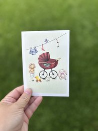 Postkort - Hej skat!