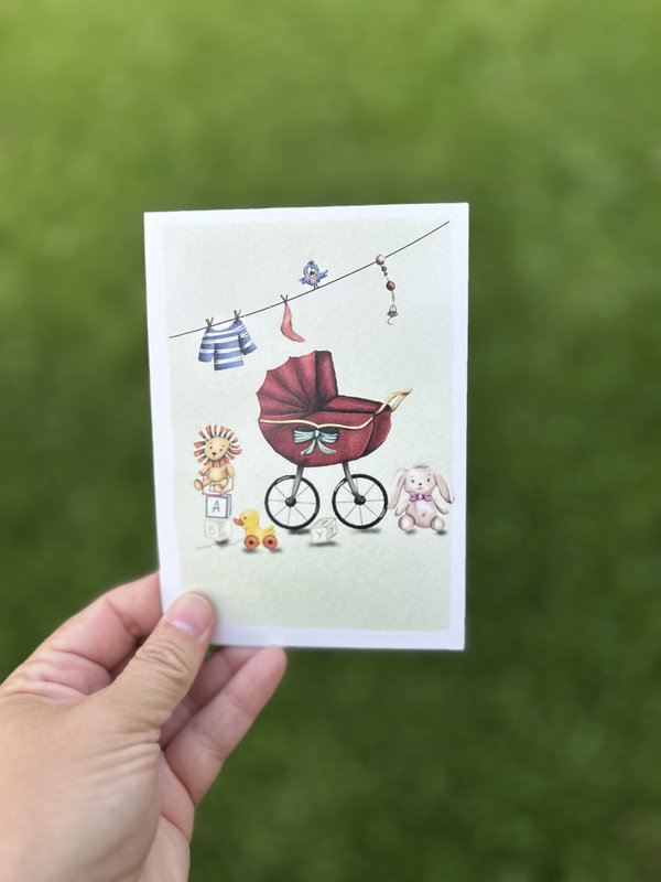 Postkort - Hej skat!