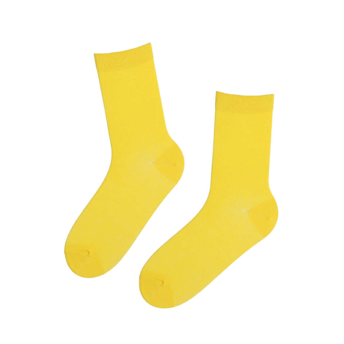 KIM yellow cotton socks