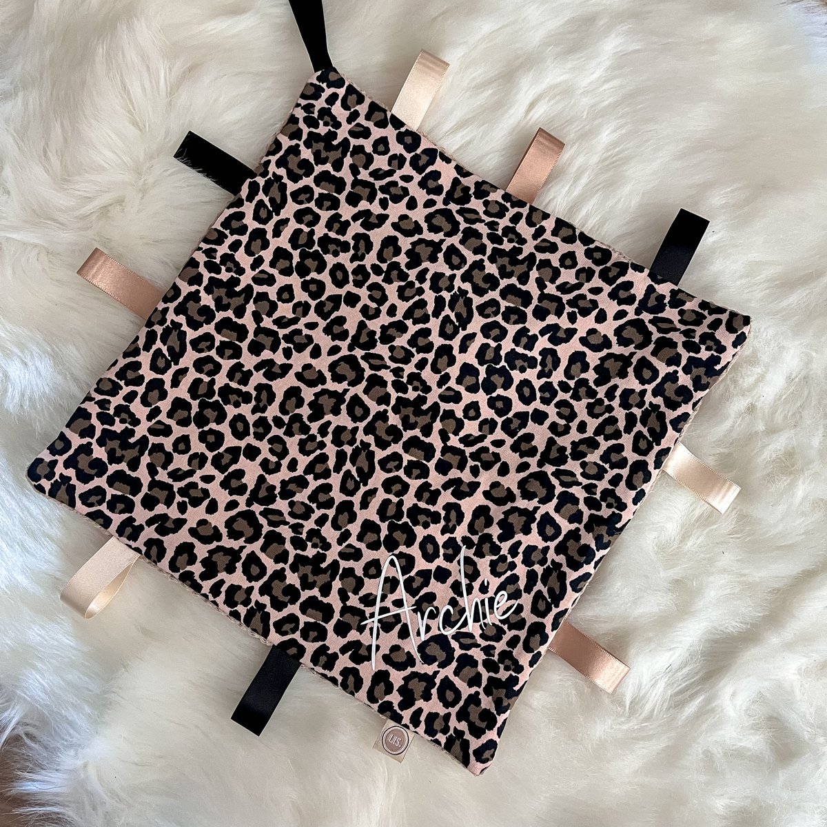 Etiket klud Leopard