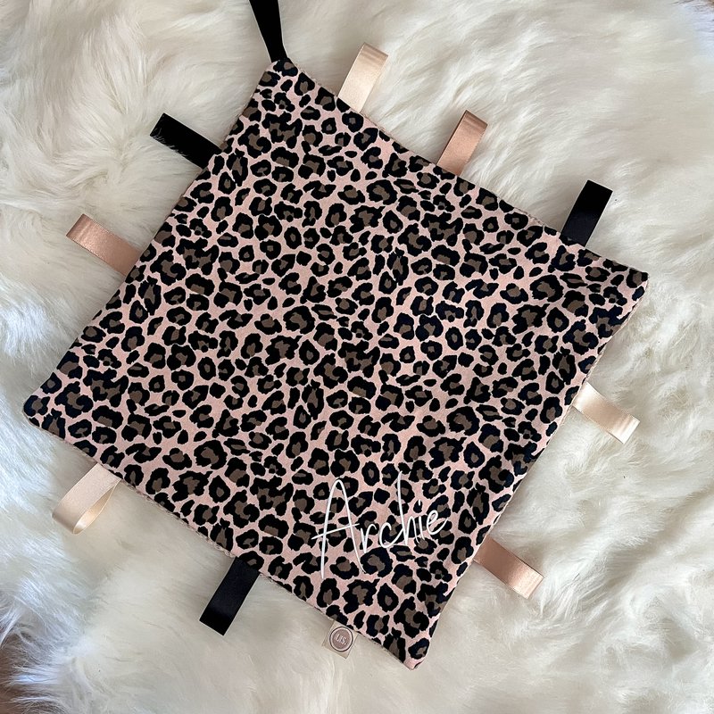 Labeldoekje Leopard