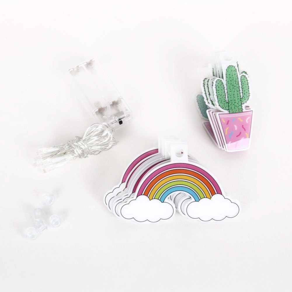 CACTUS/RAINBOW GARLAND HF