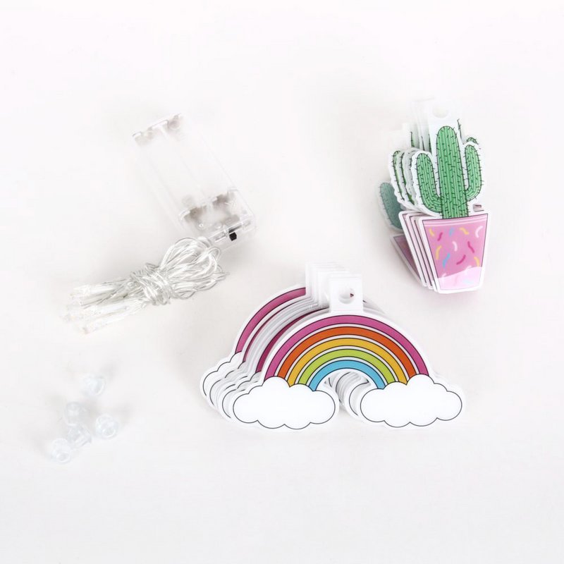 CACTUS/RAINBOW GARLAND HF