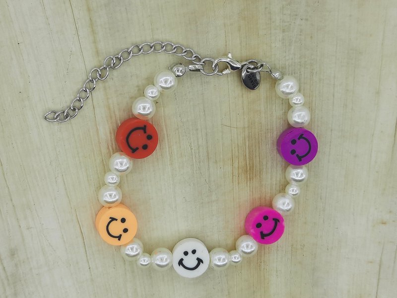 %23259 Pulsera infantil con emoticones