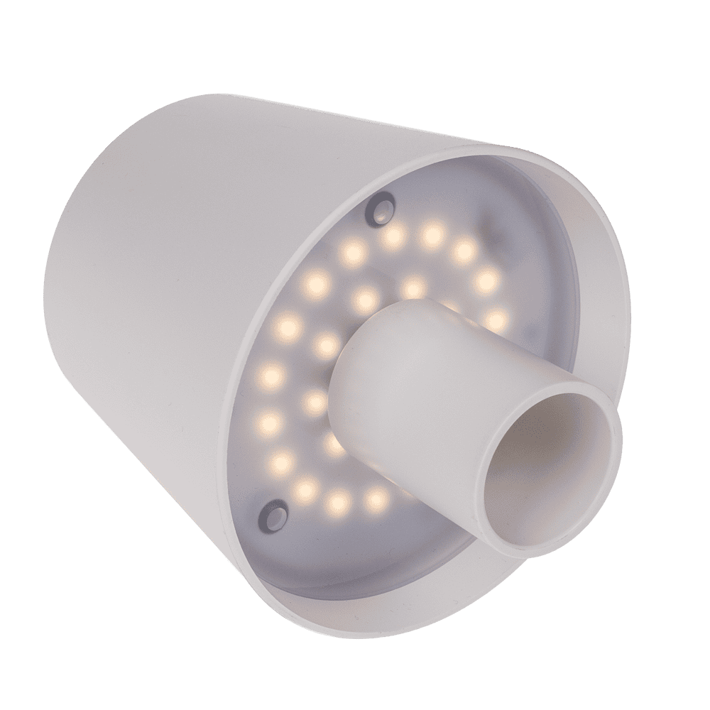LED bottle lamp, white, 3 modes (on/off/dim.),