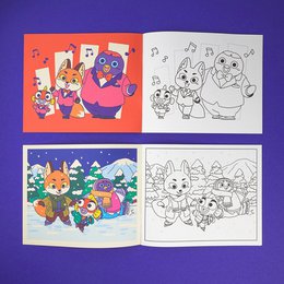 Piccolo taccuino da colorare "Rémi et compagnie" - 28 pagine