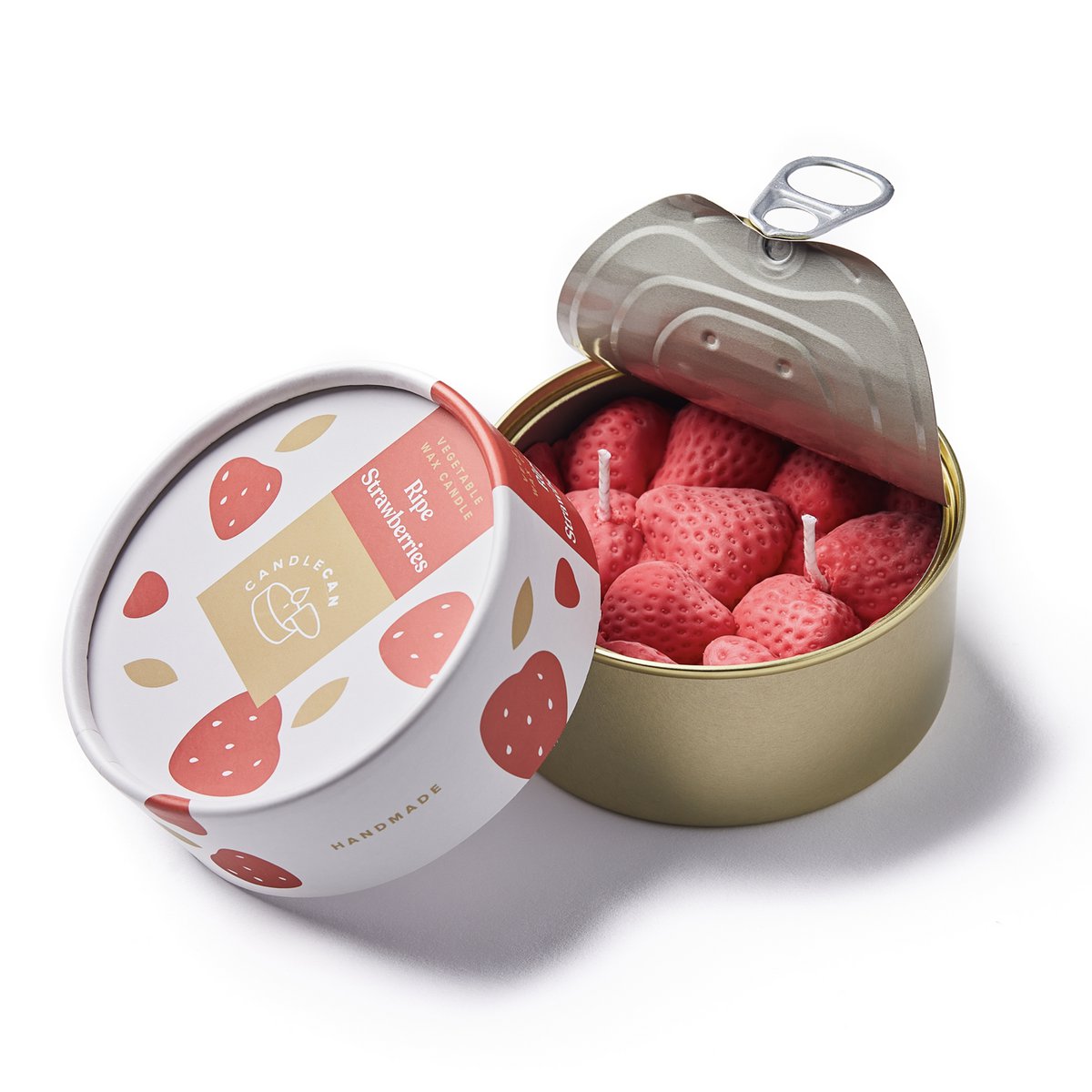 Rijpe Aardbeien Kaars