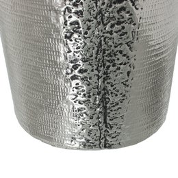 ANTIKE SILBERNE METALLVASE _°26x88CM ST74230