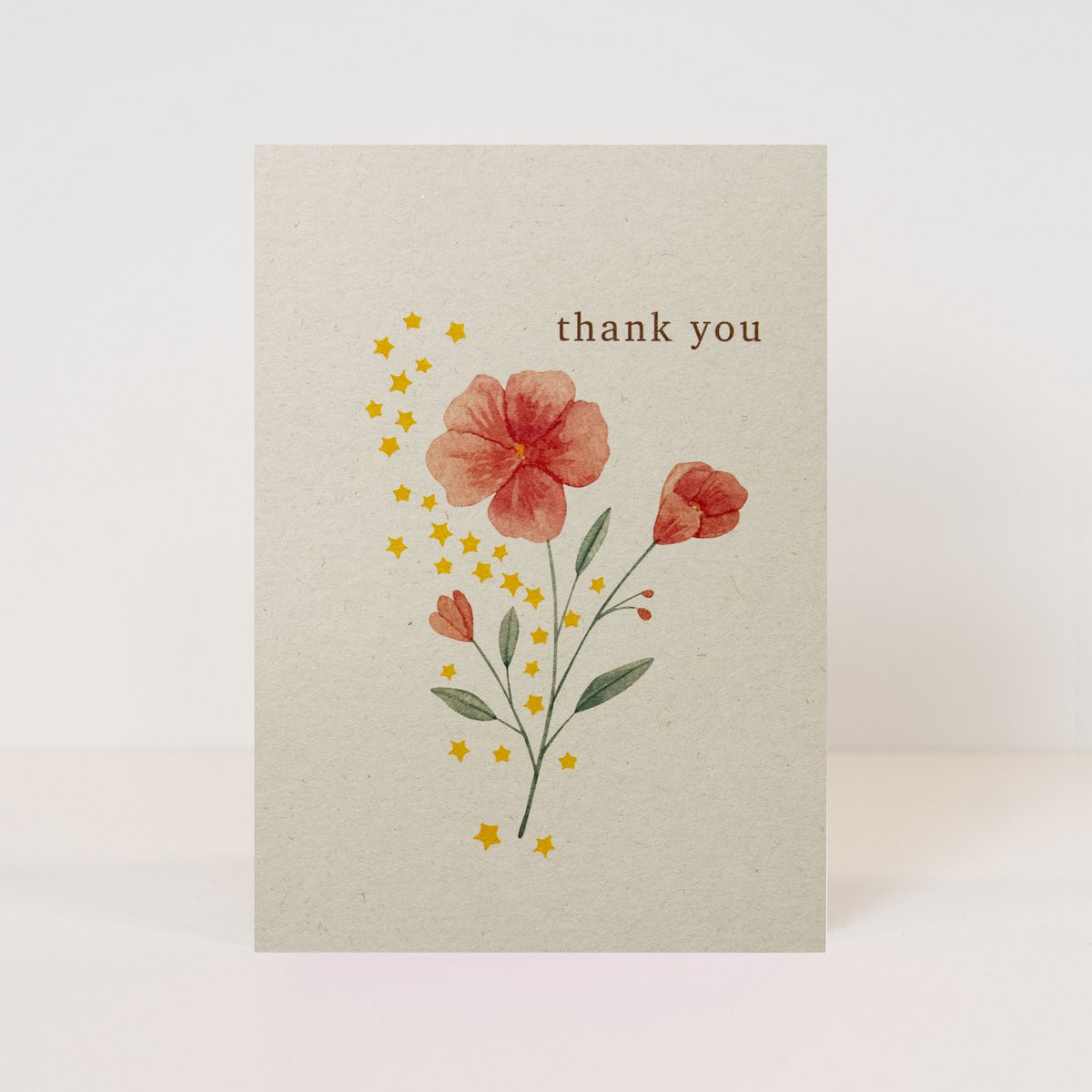 Postcard 'thank you'
