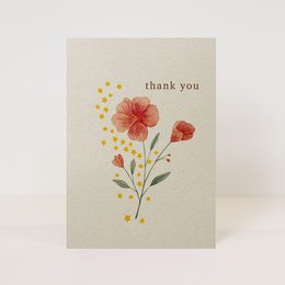 Postcard 'thank you'