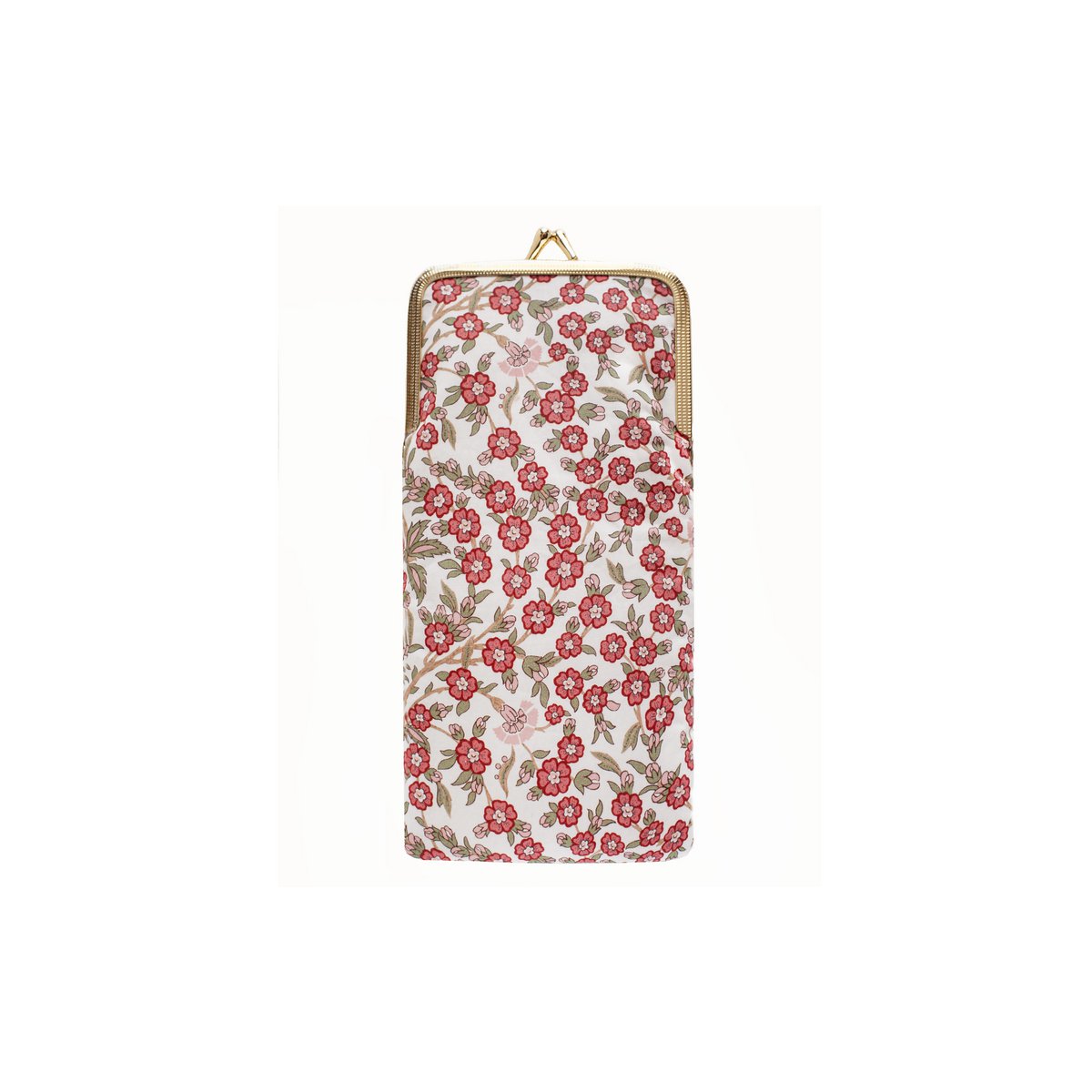 Handmade glasses case made from Liberty fabric | Nora / Pompadour | Padded