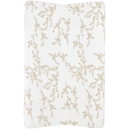 Changing pad cover jersey print Branches Sand