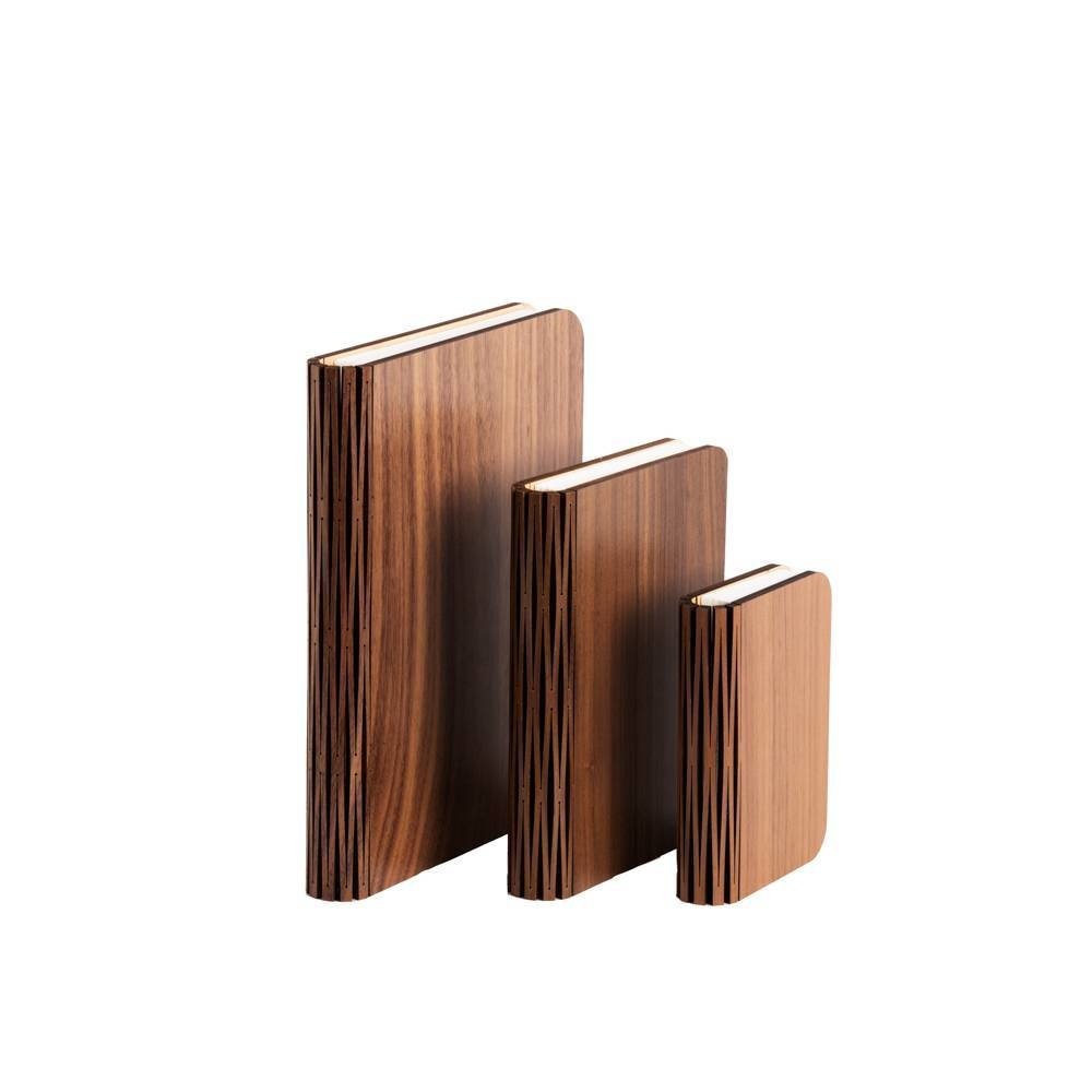 Book Lamp Walnut Brown